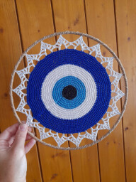 Krajka "Evil Eye" - 25 cm